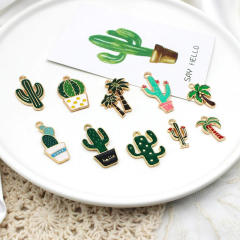 Cactus Ball Cartoon Cute Fashion Fashion DIY Jewelry Accessories Earrings Pendant