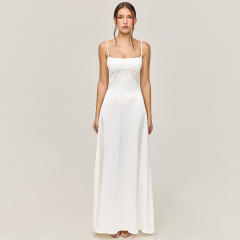 Women's New Sexy Slip Dress 2025 Slim-fit Backless Long Dress dress Women's Evening Dress