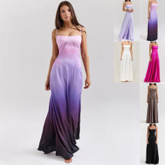 Women's New Sexy Slip Dress 2025 Slim-fit Backless Long Dress dress Women's Evening Dress
