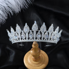 Bridal hairband luxury zircon full diamond temperament hair accessories wedding headband crown