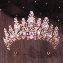 Bridal Crown Headwear Wedding Birthday Evening Wedding Accessories Luxury Crystal Rhinestones Hair Accessories