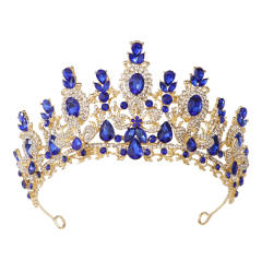 Bridal Crown Headwear Wedding Birthday Evening Wedding Accessories Luxury Crystal Rhinestones Hair Accessories