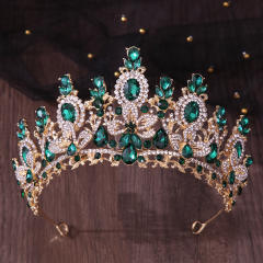 Bridal Crown Headwear Wedding Birthday Evening Wedding Accessories Luxury Crystal Rhinestones Hair Accessories