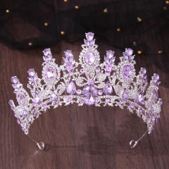 Bridal Crown Headwear Wedding Birthday Evening Wedding Accessories Luxury Crystal Rhinestones Hair Accessories