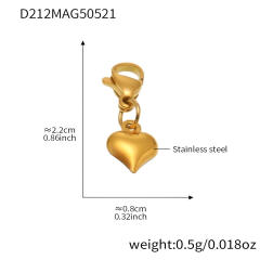 5A cubic zircon multi charm stainless steel bracelet anklet