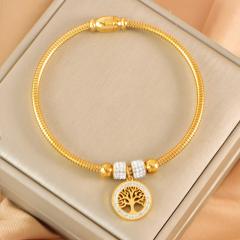 Fashion Magnetic Buckle Snake Bone Bracelet Stainless Steel Butterfly Love Sticky Diamond Five-pointed Star charm bracelet