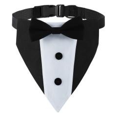 Pet dog triangle towel bow tie scarf suit triangle scarf dog bandana