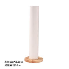 Cylindrical Vertical Head Flower Head Rope Display Rack Hair Accessories Storage Rack