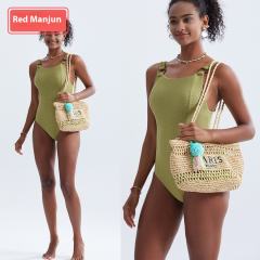 Popular Large Capacity Crossbody Straw Bag Spring Summer All-match Seaside Travel Holiday Beach Bag