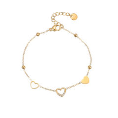 Hot-Selling Diamond Bracelet for Women stainless steel heart life tree butterfly bracelet