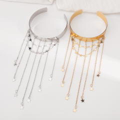 Sexy star tassel chain tassel alloy arm bangle holiday arm accessory