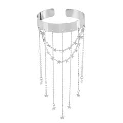 Sexy star tassel chain tassel alloy arm bangle holiday arm accessory