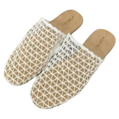 French Style iche Fishing Net Slippers Women's Summer Wear Sandals