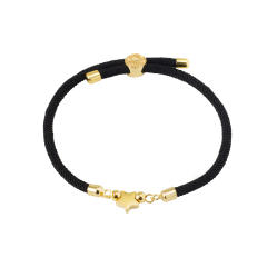 Colorful stainless steel love star five-leaf flower accessories Milan line bracelet