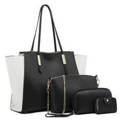 New fashion simple three-piece set shoulder portable tote bag set