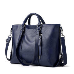 Large Capacity European American Style Oil Wax Leather Tote bag suit