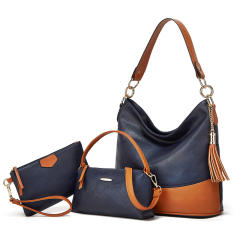 Women's Bag New European American Fashion Shoulder Bag Three-piece Tote Bag set