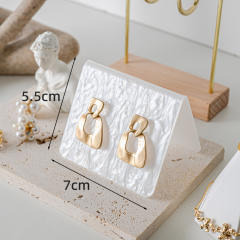 Moire acrylic earrings display rack hanging earrings earrings rack storage stall display jewelry photo props