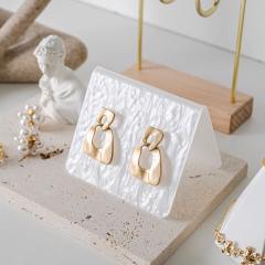 Moire acrylic earrings display rack hanging earrings earrings rack storage stall display jewelry photo props