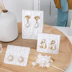 Moire acrylic earrings display rack hanging earrings earrings rack storage stall display jewelry photo props