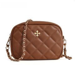 New Ladies Bag Fashion Quilted Rhombic Large Capacity Shoulder Bag Mini Chanel Style chain b