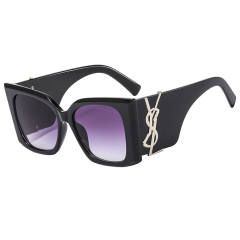 New Women's Fashion All-match Sunglasses Big Frame Cat's Eye Sunglasses