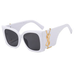 New Women's Fashion All-match Sunglasses Big Frame Cat's Eye Sunglasses