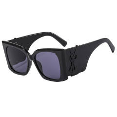 New Women's Fashion All-match Sunglasses Big Frame Cat's Eye Sunglasses