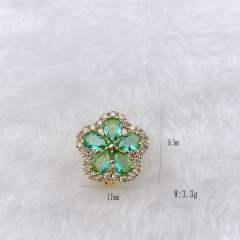 Best-Selling Copper Inlaid Zircon DIY Bracelet Accessories Watch Strap Personalized Hand Jewelry