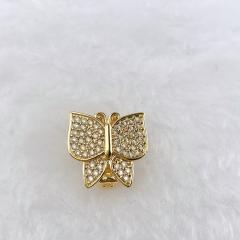 Best-Selling Copper Inlaid Zircon DIY Bracelet Accessories Watch Strap Personalized Hand Jewelry