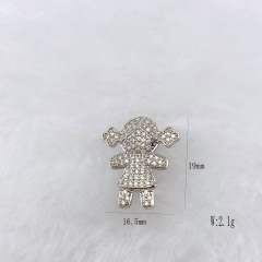 Best-Selling Copper Inlaid Zircon DIY Bracelet Accessories Watch Strap Personalized Hand Jewelry