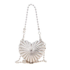 Mini shell bag heart bag sweet crossbody fashion lipstick makeup pouch boutique purse