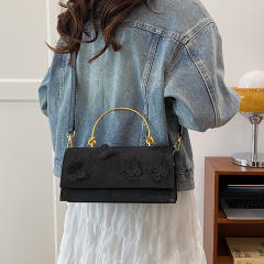 2025 Sweet Girl Fashion Lace Butterfly Stylish Small Square Bag Trendy crossbody bag purse bag