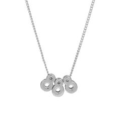 Hot-Selling 18K Gold-Plated copper High-Polish Lucky Number Angel Number Pendant Necklace