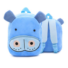 Cute Cartoon Animal Children's Backpack Stall Supply Backpack Kindergarten Plush Backpack