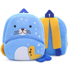 Cute Cartoon Animal Children's Backpack Stall Supply Backpack Kindergarten Plush Backpack