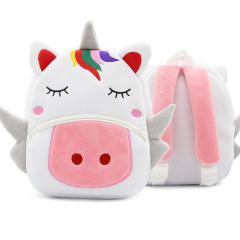 Cute Cartoon Animal Children's Backpack Stall Supply Backpack Kindergarten Plush Backpack