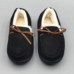 Women's Warm Casual Bean Shoes Women's Bow Round Head All-inclusive Household Wearing Cotton Shoes