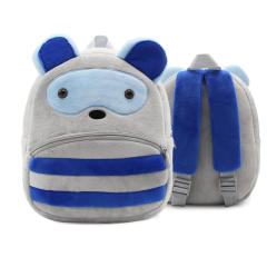 Cute Cartoon Animal Children's Backpack Stall Supply Backpack Kindergarten Plush Backpack