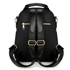 New Style Textile Backpack Women's Simple Casual Student Schoolbag All-match Large Capacity Travel Backpack