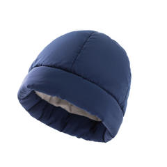 Winter down Cotton Hat Women's Winter Casual Warm Cold-Proof Liner Windproof Fleece-Lined Thickeneded Hat