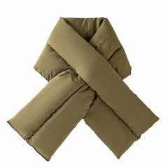 Winter Warm Cross Scarf for Women Thickeneded Scarf for Men