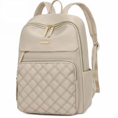 New Fashion Simple Computer Bag Female 14 Inch Female Business Large Capacity Schoolbag Backpack