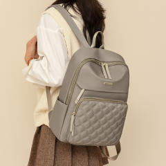 New Fashion Simple Computer Bag Female 14 Inch Female Business Large Capacity Schoolbag Backpack