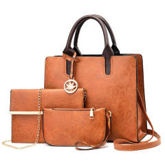 handbags Bag Fashion Women's Shoulder Bag Large Capacity Three-piece Women's Bag