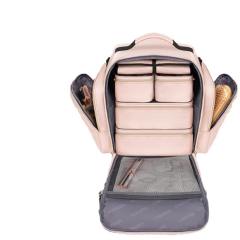 Travel Cosmetic Bag Organizer 4 Removable Boxes 1 Jewelry Organizer Roll Multiple Storage Bags Cosmetic Bag