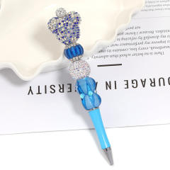 Creative New Cartoon Rotating Beaded Pen Heavy Glitter High-Value New Ins Style Bead Pen Ballpoint Pen