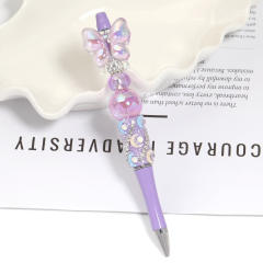 Creative New Cartoon Rotating Beaded Pen Heavy Glitter High-Value New Ins Style Bead Pen Ballpoint Pen