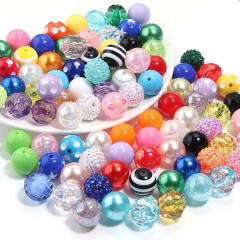 Hot Sale 20mm Multicolor Crystal Beads Candy Color Rhinestone Beads