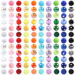 Hot Sale 20mm Multicolor Crystal Beads Candy Color Rhinestone Beads